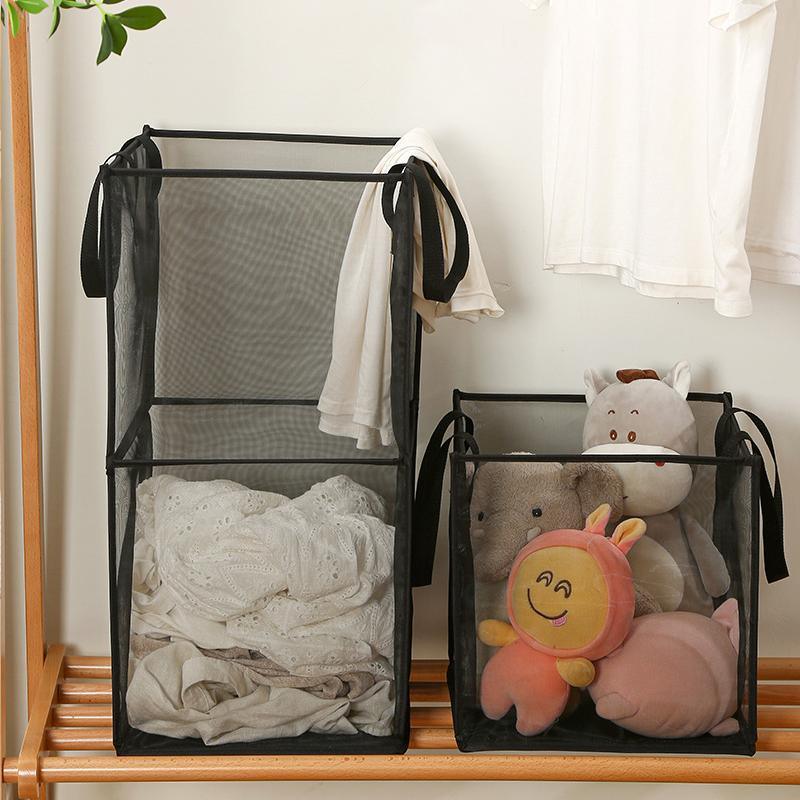 Mesh Laundry Hamper Single or Double Style | StorageOZ