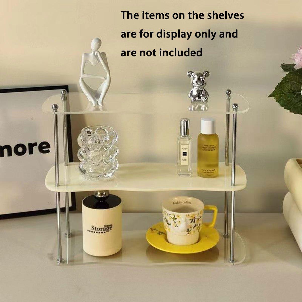 Two Tier Acrylic Display Stand Three Styles | StorageOZ