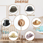 Cotton Rope Hat Rack in Four Pack Options | StorageOZ