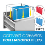 Hanging Folders Two Colours Desk Organiser | StorageOZ