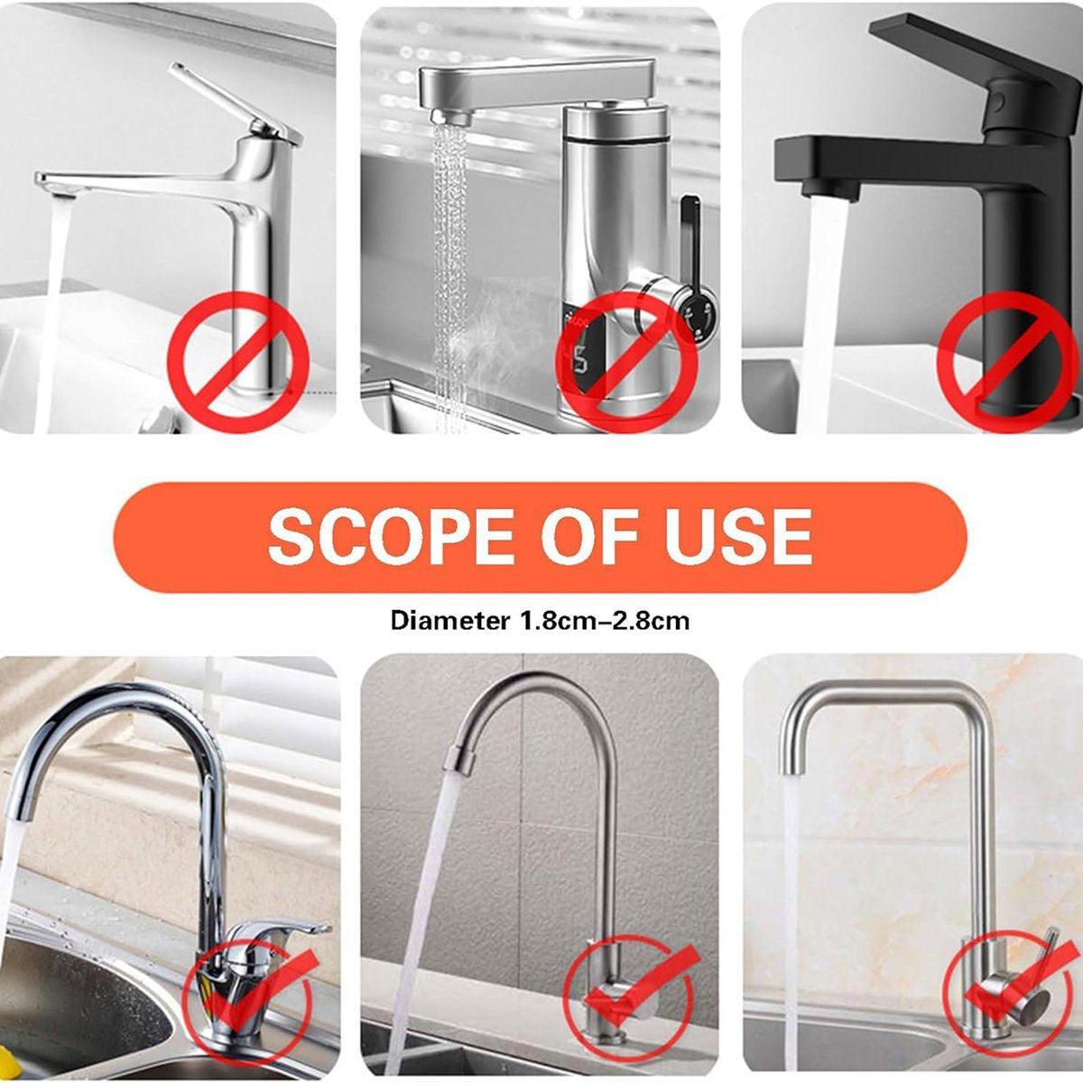 Aluminium Faucet Shelf Three Colours Set | StorageOZ