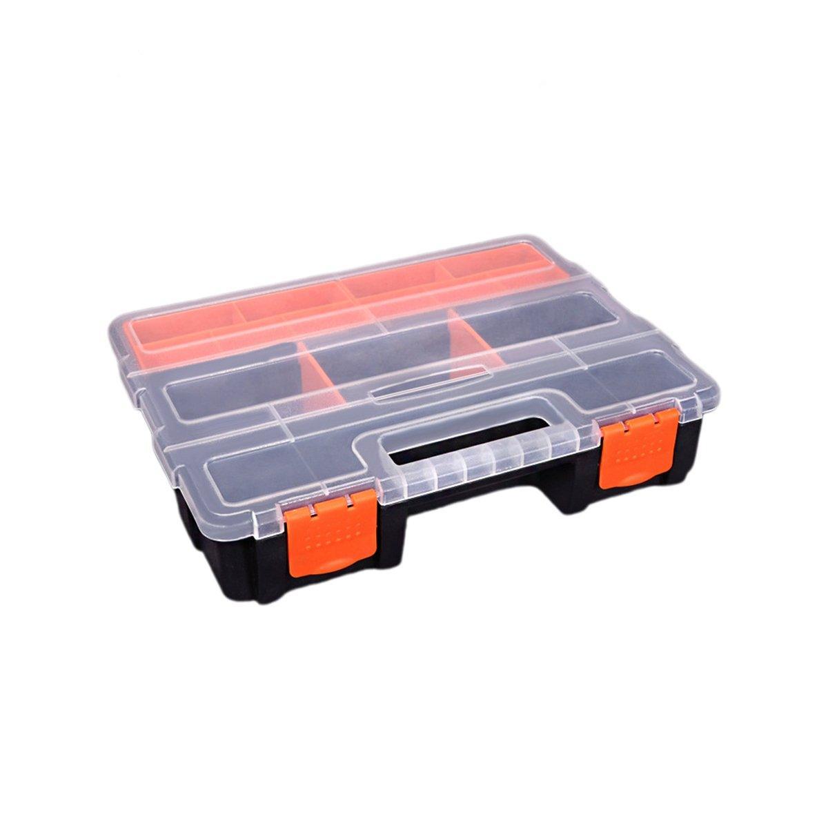 Compartment Plastic Parts Box in Six Sizes | StorageOZ