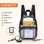 Clear PVC Backpack Travel Storage Organiser | StorageOZ