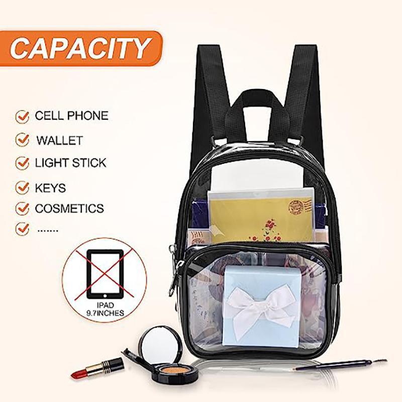 Clear PVC Backpack Travel Storage Organiser | StorageOZ