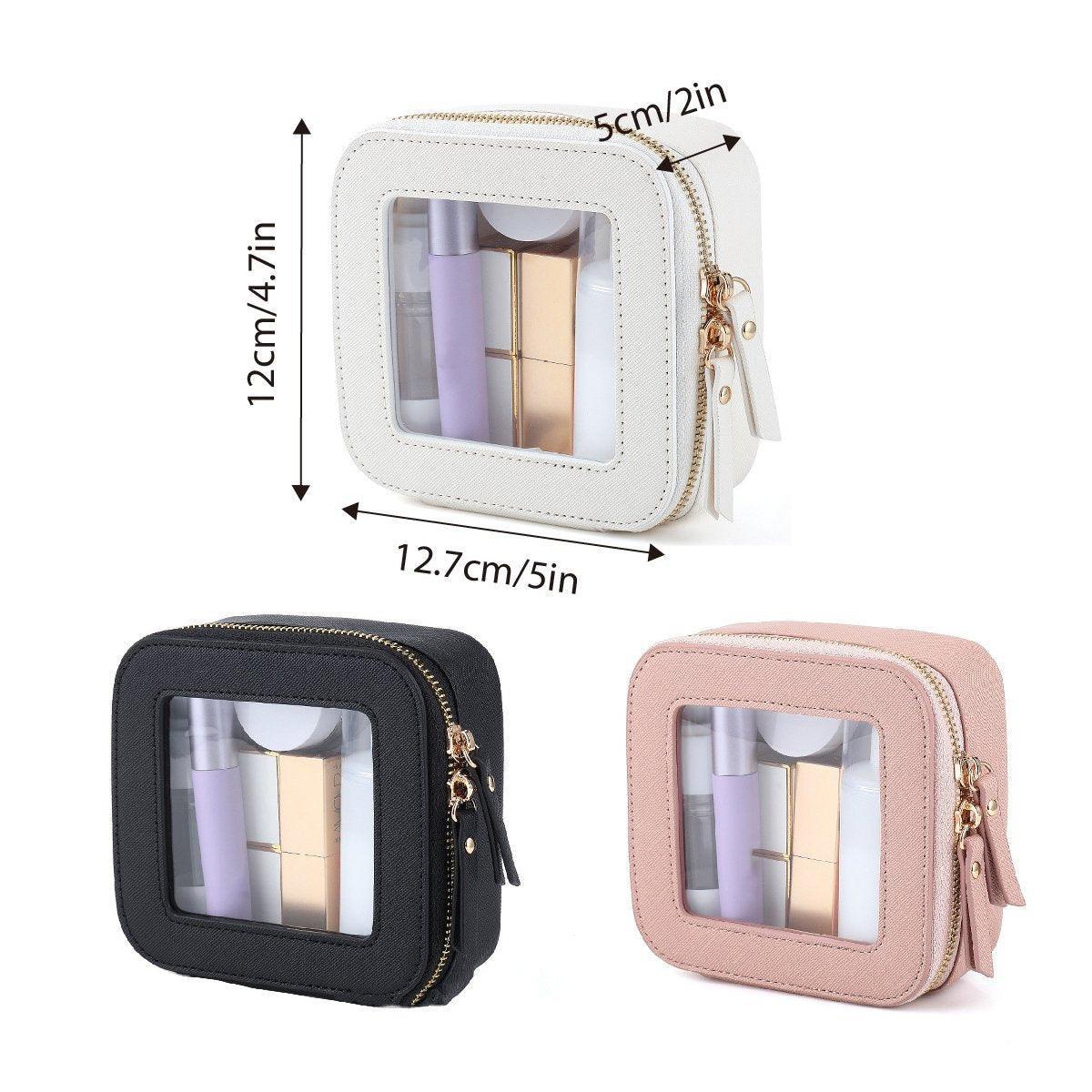 Clear Front Cosmetic Bag in Three Colours | StorageOZ