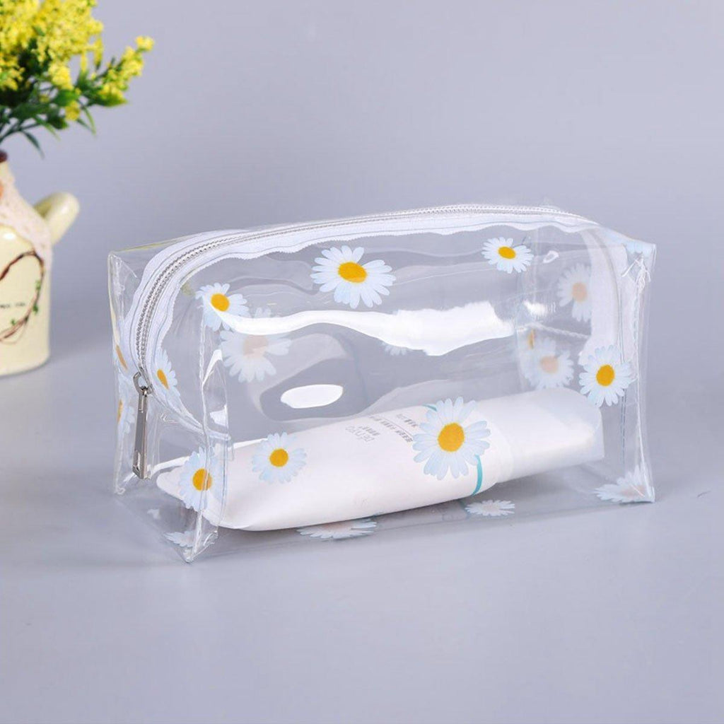 2 Pcs Clear PVC Travel Makeup Storage Bags | StorageOZ
