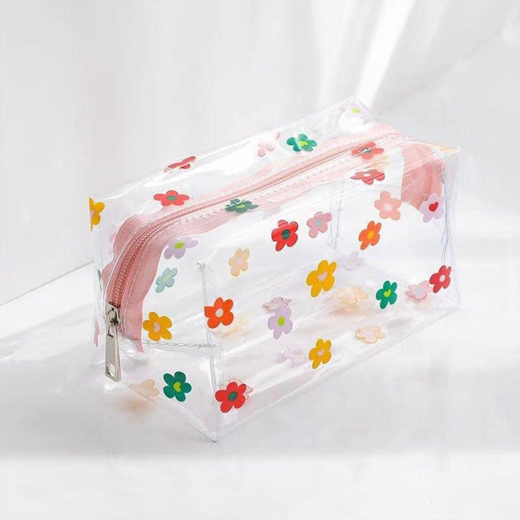 2 Pcs Clear PVC Travel Makeup Storage Bags | StorageOZ