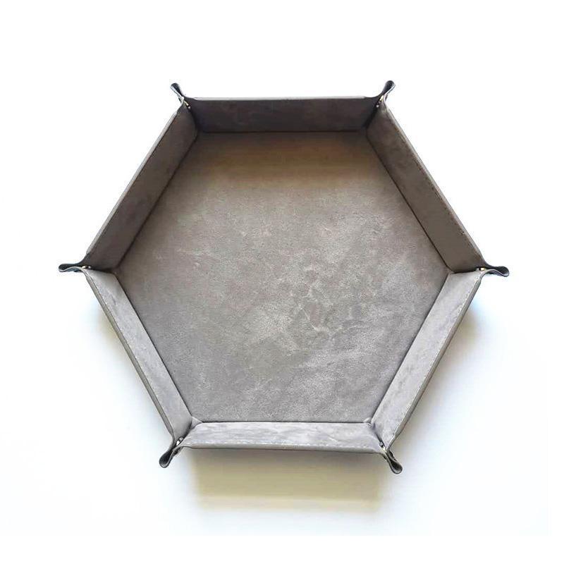 Hexagonal Velvet Folding Tray Six Colours | StorageOZ