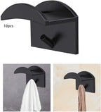 10 Pcs Adhesive Hat Hooks Wall Organiser | StorageOZ