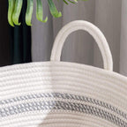 Cotton Rope Storage Basket Three Colourways | StorageOZ