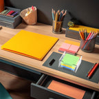 Clear Acrylic Sticky Note Holder Desk Box | StorageOZ