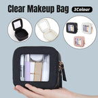 Clear Front Cosmetic Bag in Three Colours | StorageOZ