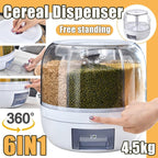 Rotating Grain Case Kitchen Storage Organiser | StorageOZ