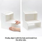 Two Layer Desktop Storage Rack Three Sizes | StorageOZ