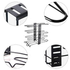 Vertical Iron Pot Lid Rack in Two Heights | StorageOZ