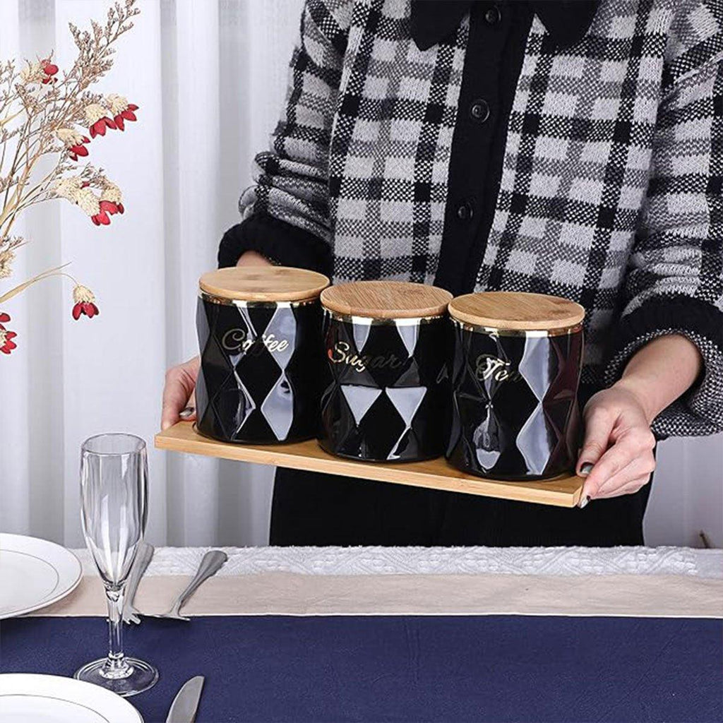 Canister Sets Two Colours Kitchen Organiser | StorageOZ