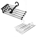 5 Bar Steel Pants Hanger Rack Two Colours | StorageOZ