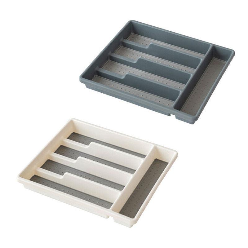 Kitchen Cutlery Drawer Tray in Two Colours | StorageOZ