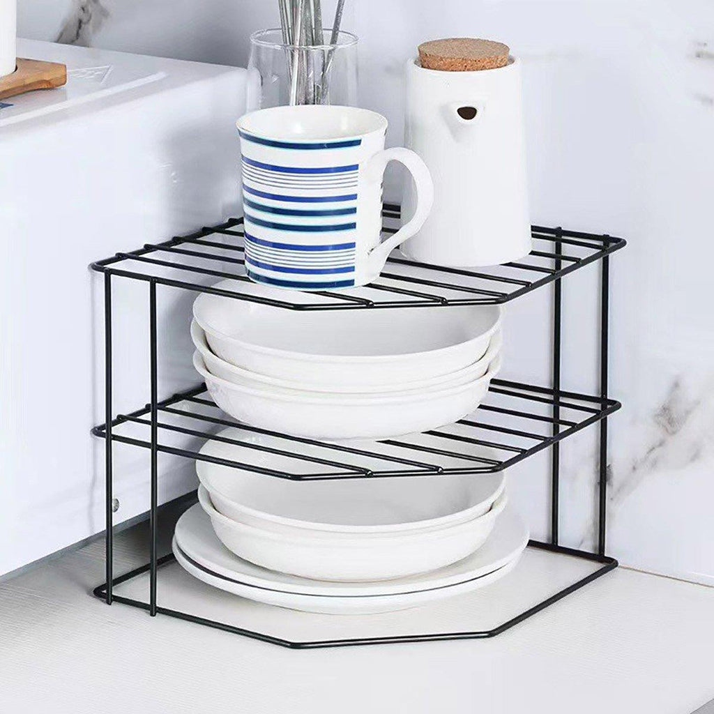 Iron Kitchen Spice Plate Rack Two Colours | StorageOZ