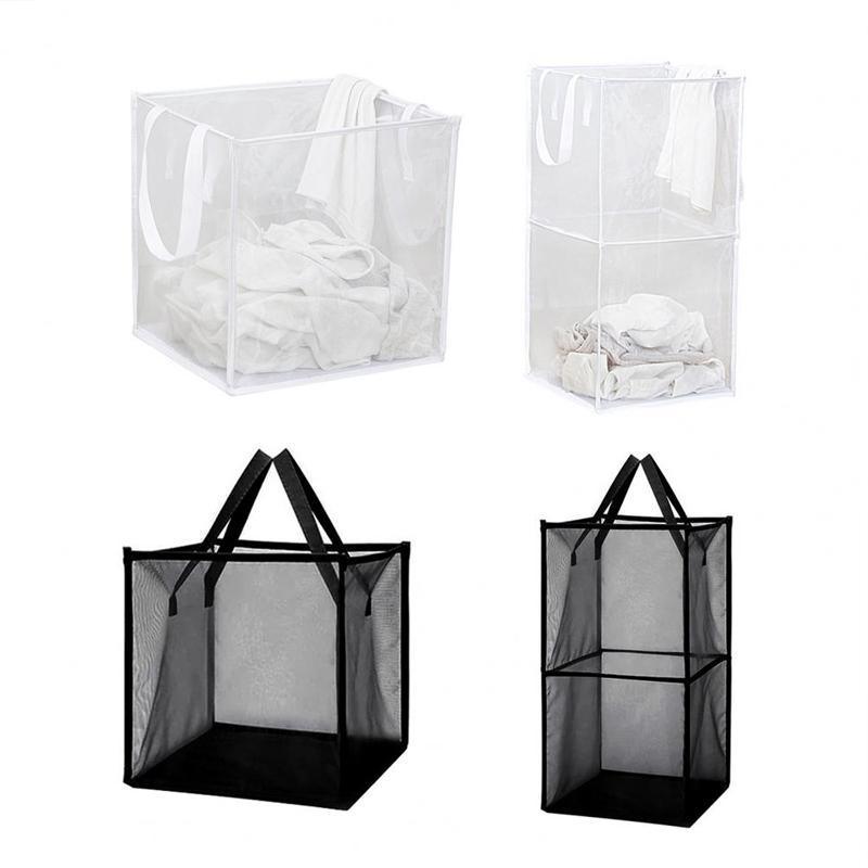 Mesh Laundry Hamper Single or Double Style | StorageOZ
