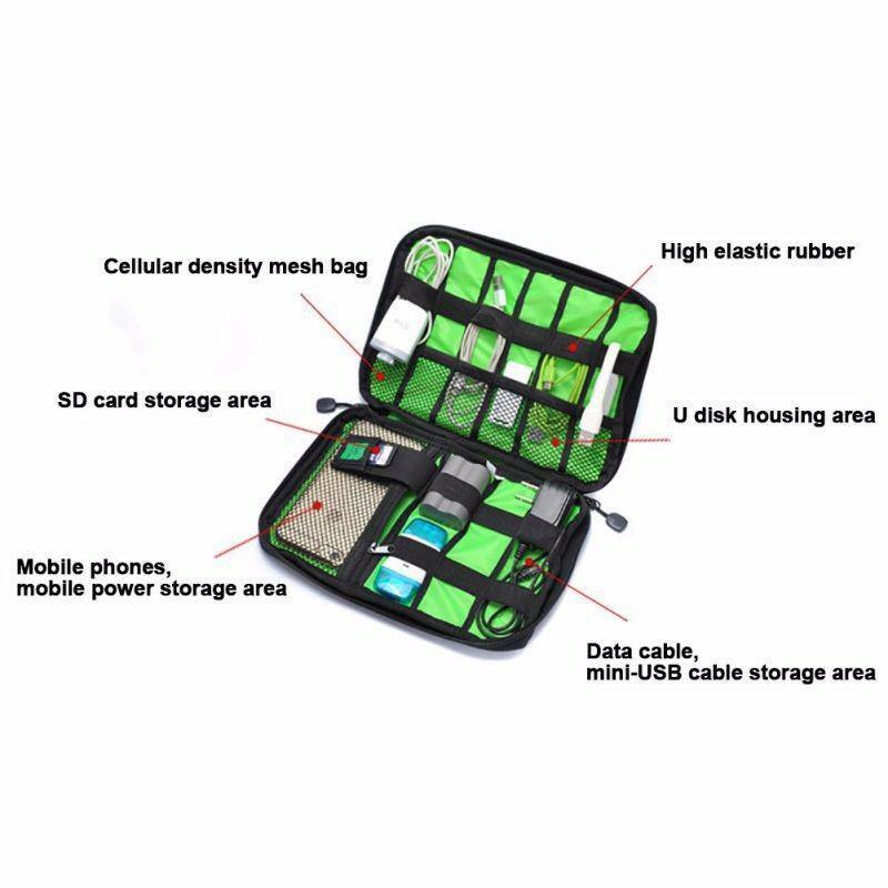 Digital Accessory Bags Several Colours Organiser | StorageOZ