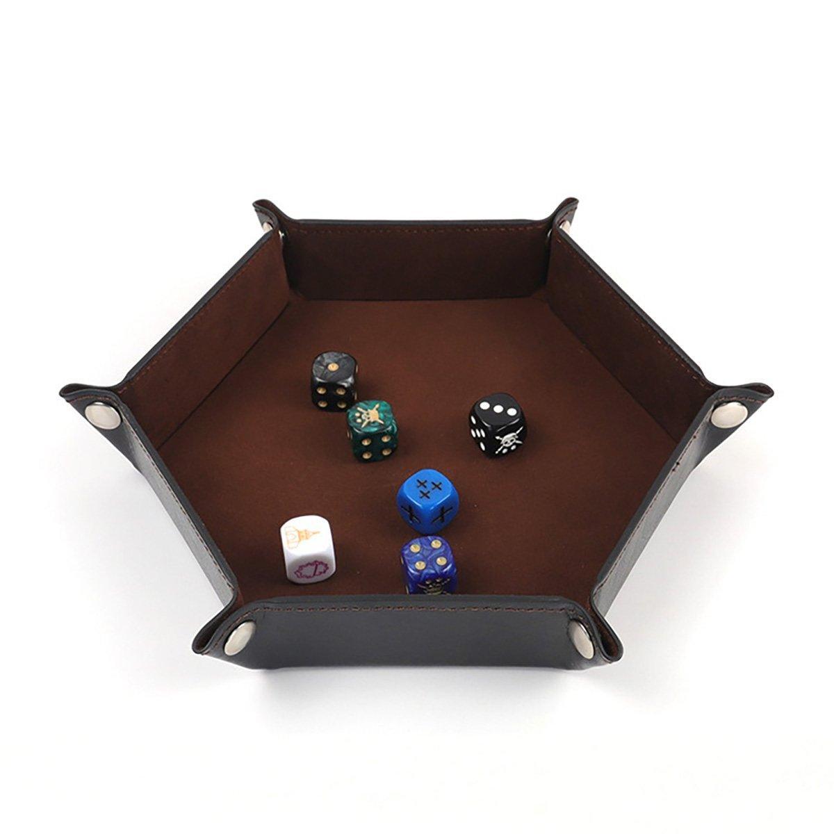 Hexagonal Velvet Folding Tray Six Colours | StorageOZ