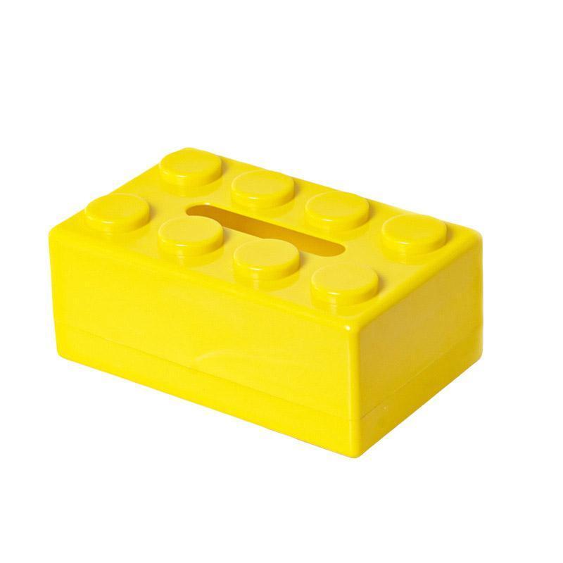 Building Block Tissue Box in Five Colours | StorageOZ