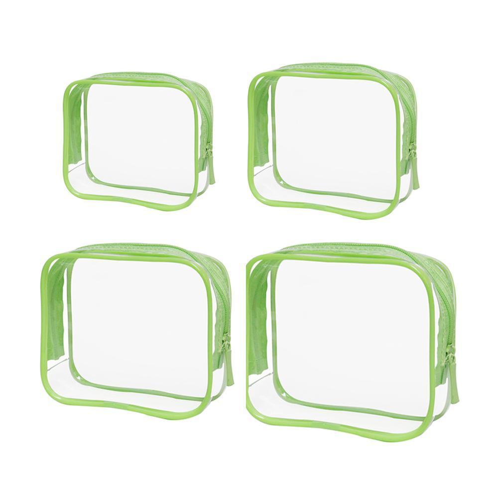 4 Pcs PVC Cosmetic Storage Bags Nine Colours | StorageOZ