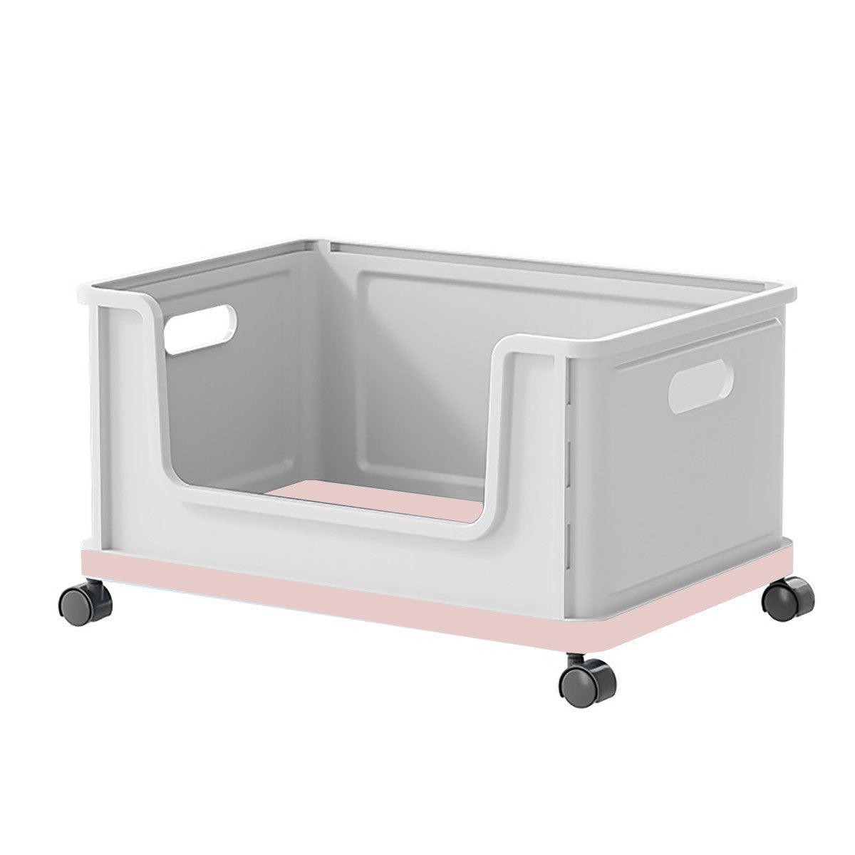 Under Desk Rolling Book Box Three Colours | StorageOZ