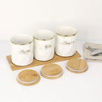 Canister Sets Two Colours Kitchen Organiser | StorageOZ