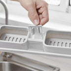 Adjustable Kitchen Sink Faucet Drain Rack | StorageOZ