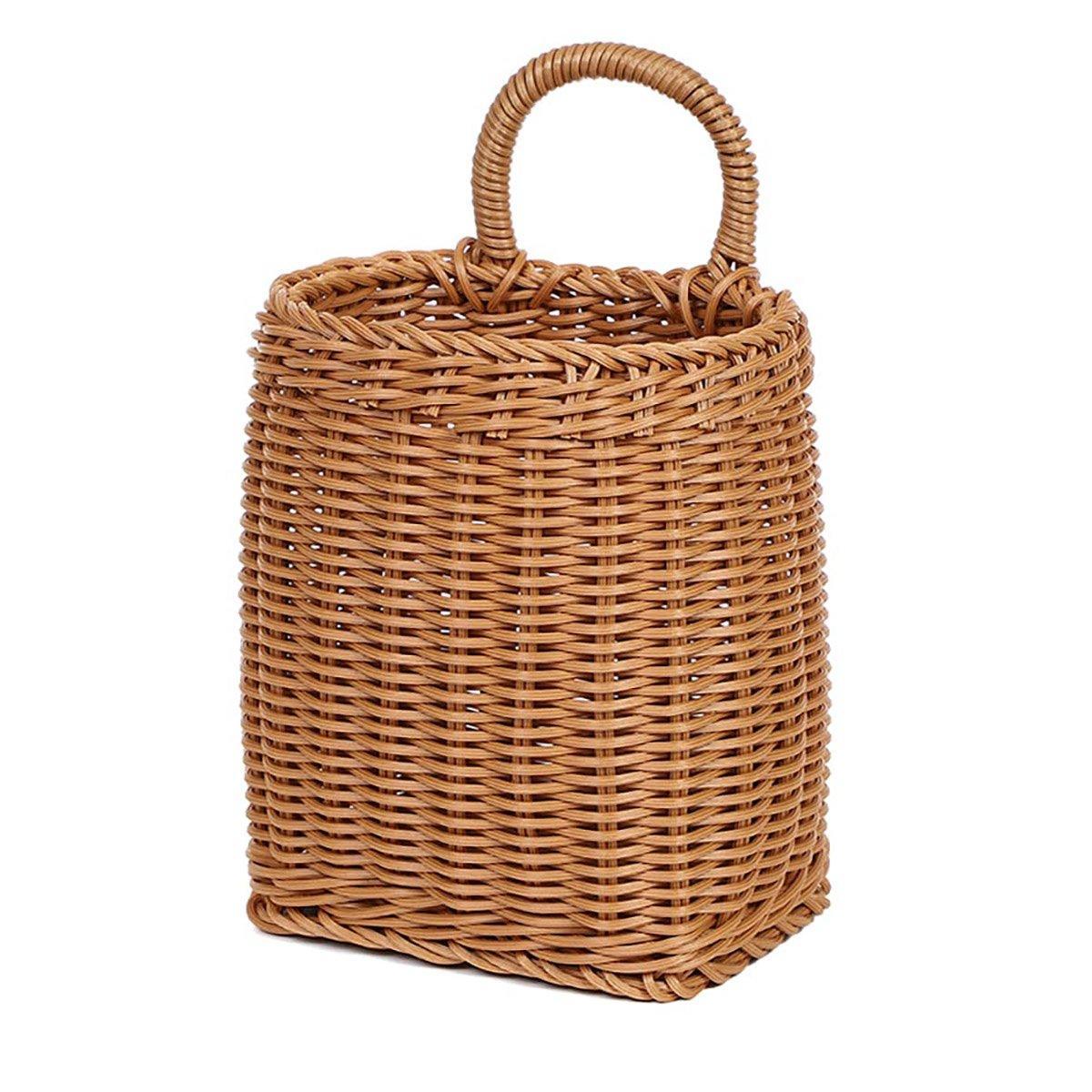 Rattan Style Hanging Basket in Two Sizes | StorageOZ