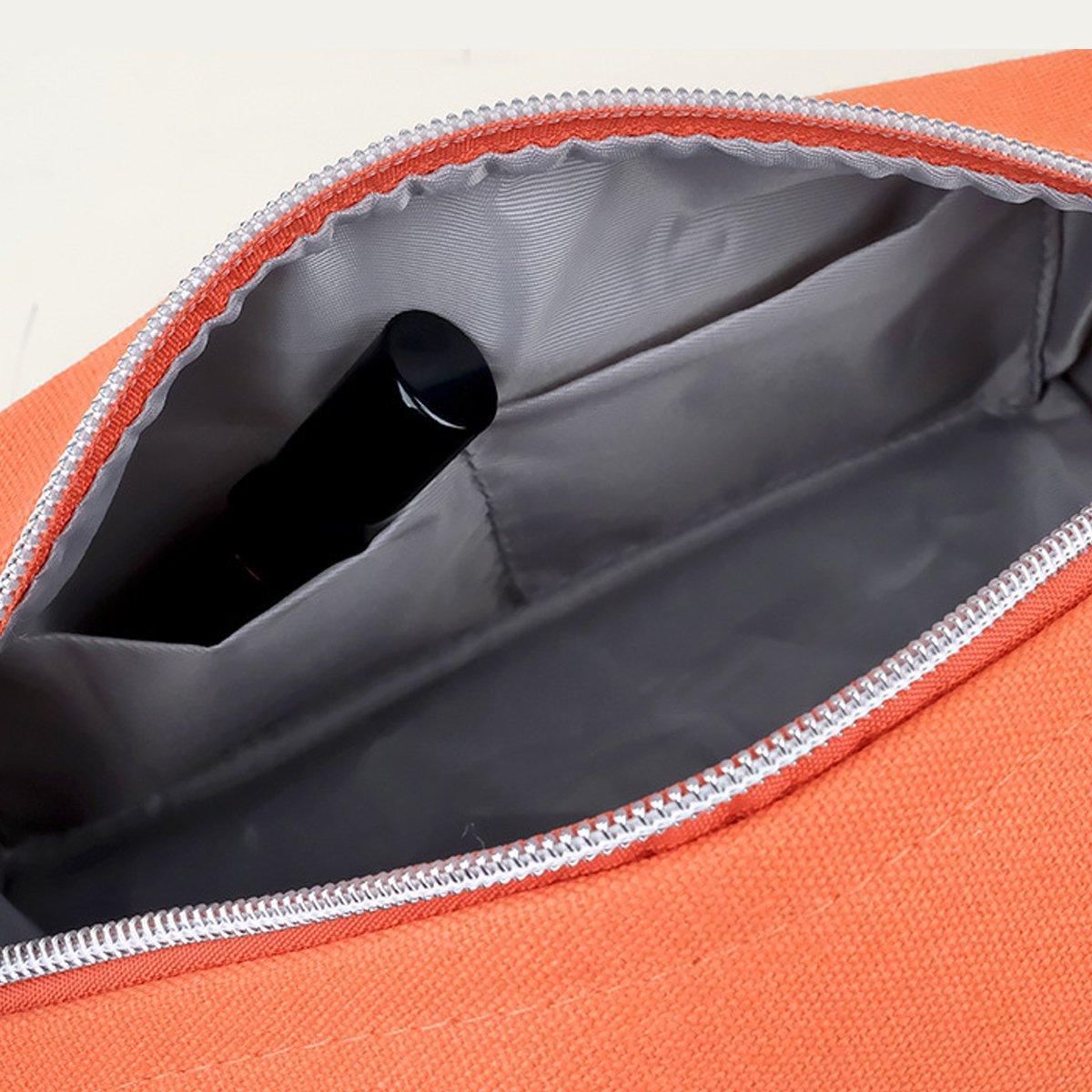 2 Pcs Canvas Travel Wash Storage Bag Set | StorageOZ