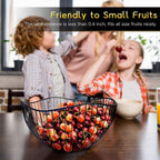 Large Iron Fruit Storage Basket Two Colours | StorageOZ