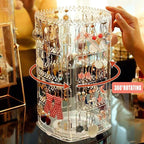 Rotating Acrylic Earring Jewellery Display Rack | StorageOZ