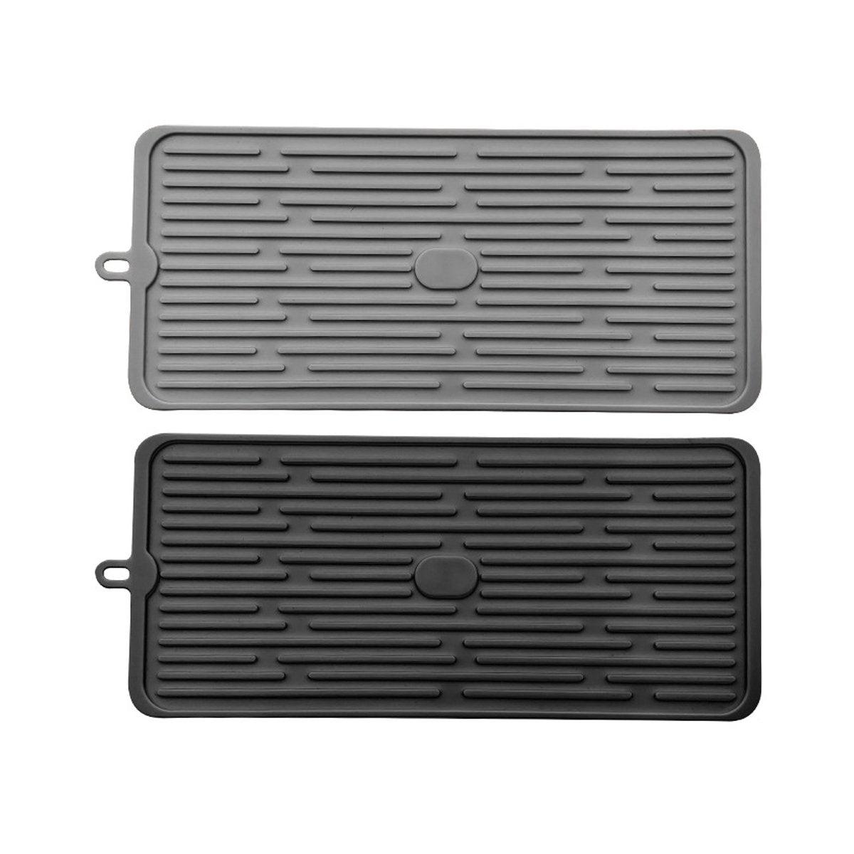 20cm Silicone Kitchen Drain Mat Two Colours | StorageOZ