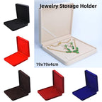 Flannel Jewellery Storage Box Six Colours | StorageOZ