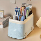 Bus Cartoon Desktop Pen Holder Two Colours | StorageOZ