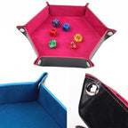Hexagonal Velvet Folding Tray Six Colours | StorageOZ