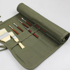 Canvas Brush Roll Art Storage Organiser Set | StorageOZ