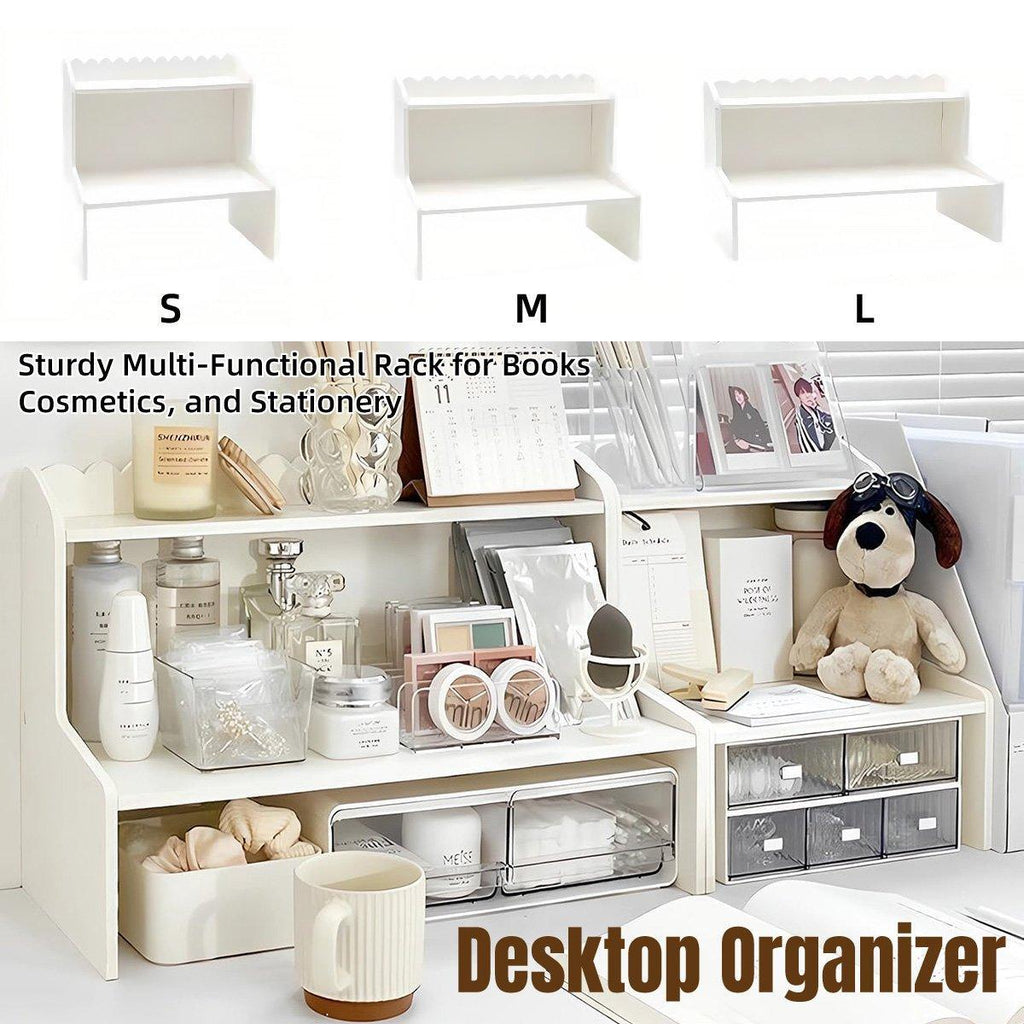 Two Layer Desktop Storage Rack Three Sizes | StorageOZ