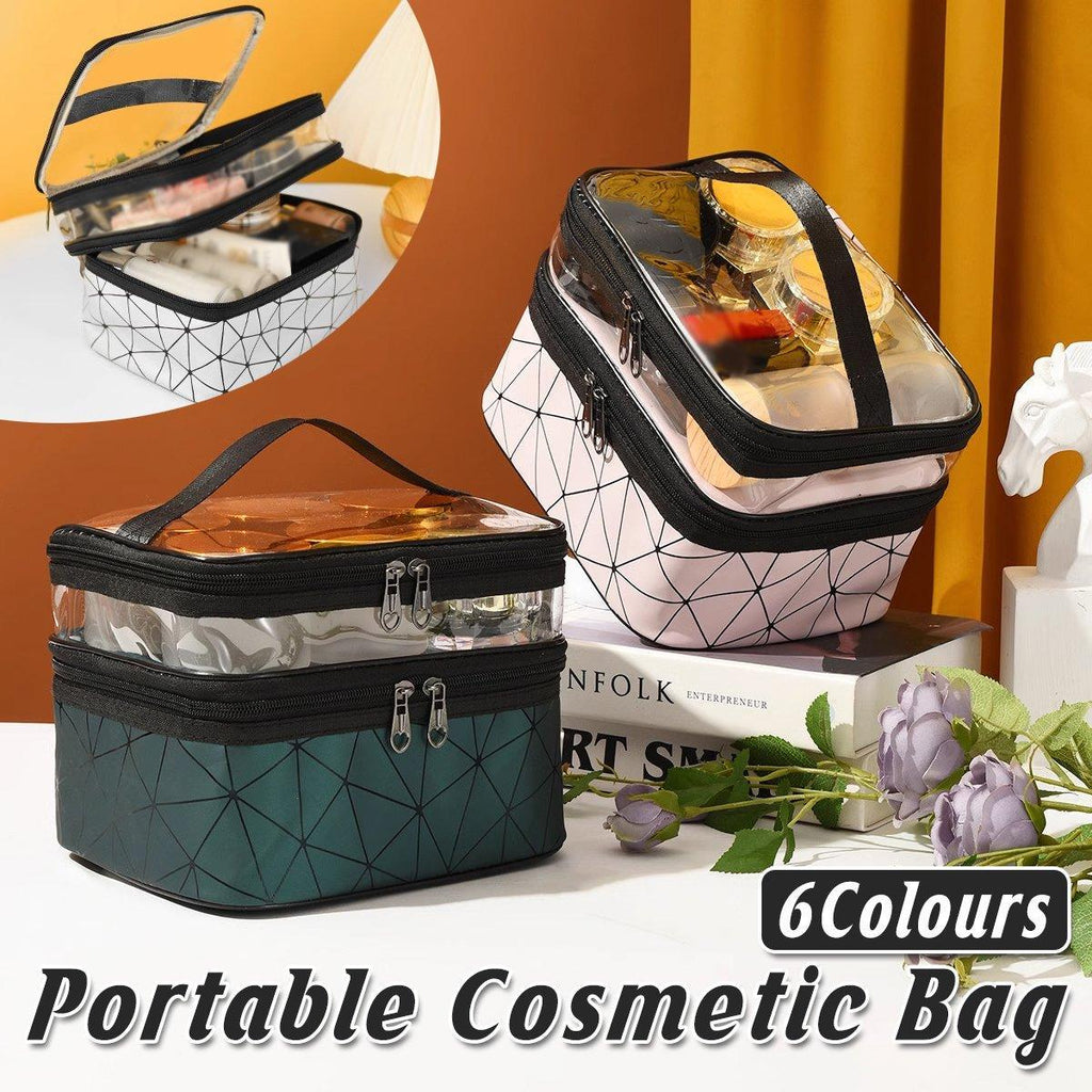 Double Layer Travel Makeup Bag Six Colours | StorageOZ