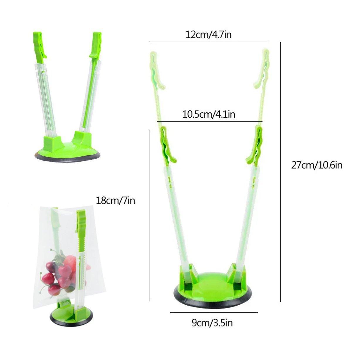 8 Pcs Kitchen Bag Holder Stand Organiser | StorageOZ
