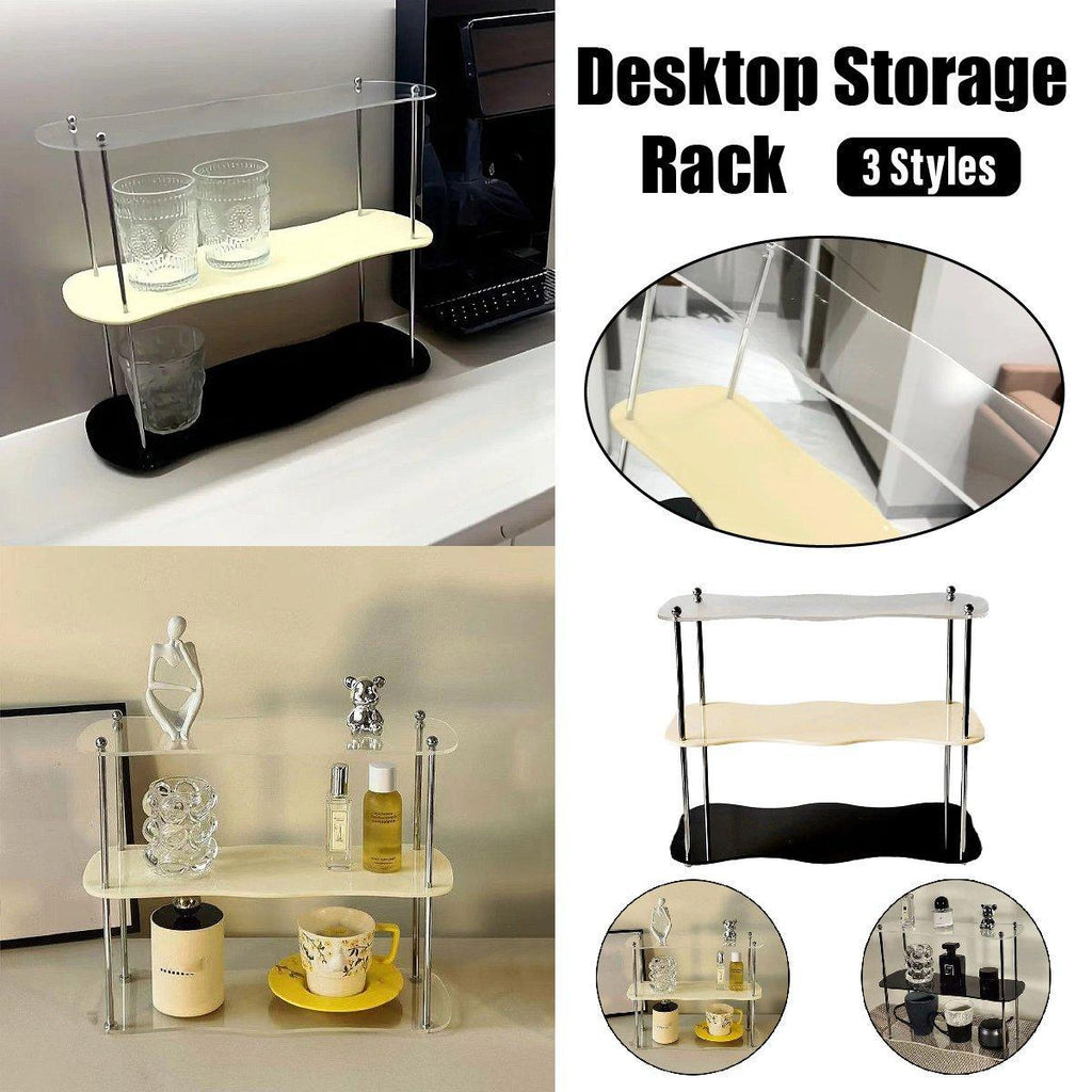 Two Tier Acrylic Display Stand Three Styles | StorageOZ