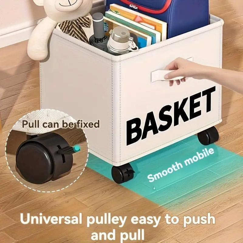 Rolling Collapsible Storage Basket Two Colours | StorageOZ