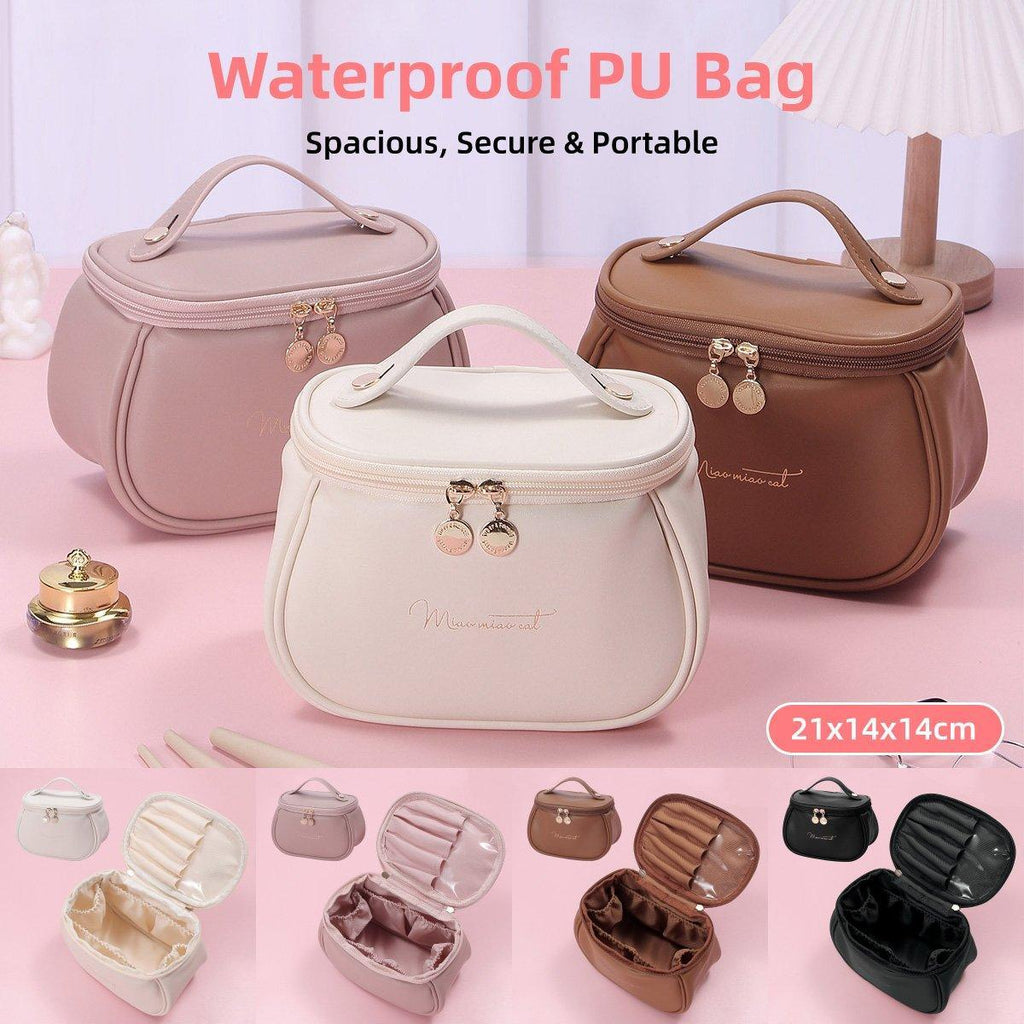 Water Resistant PU Makeup Organiser Four Colours | StorageOZ
