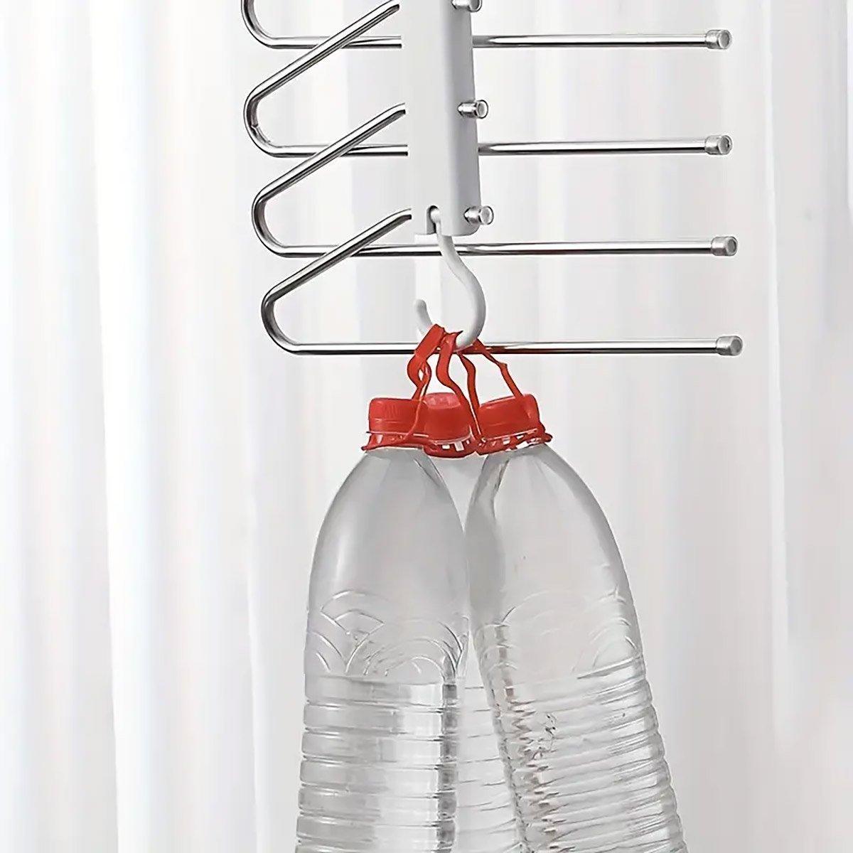 Stainless Folding Pants Rack Two Colours | StorageOZ