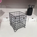 Wrought Iron Storage Basket in Two Colours | StorageOZ