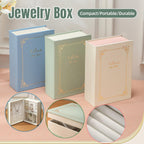 Book Style Jewellery Box in Three Colours | StorageOZ