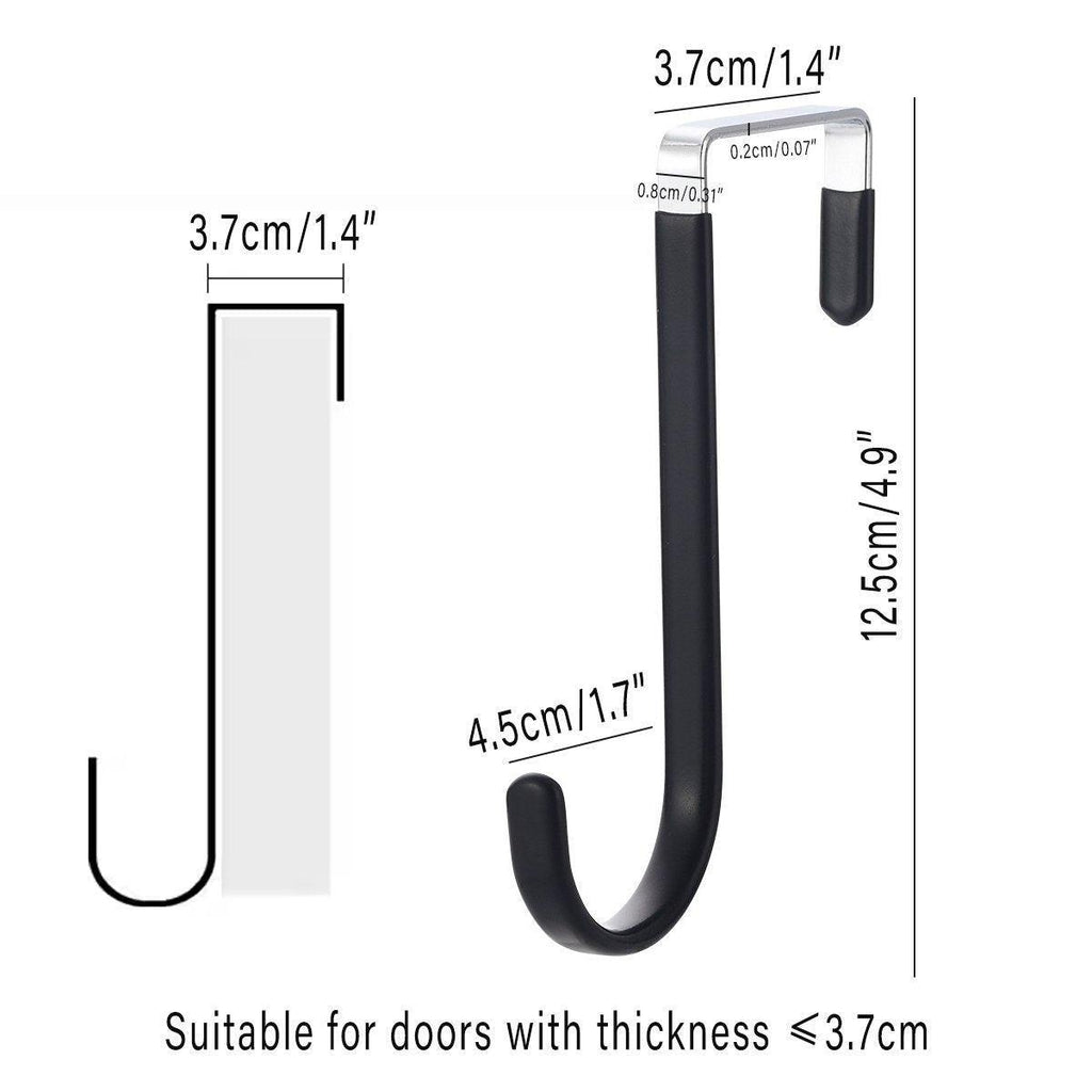 10 Pcs Over Door Hanger Hooks Two Colours | StorageOZ